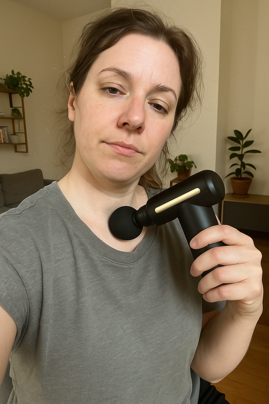 Le pistolet de massage : l’allié anti-tensions des travailleurs de bureau
